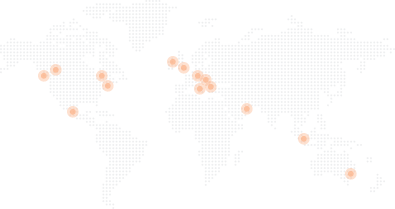 Map showing Katipult locations