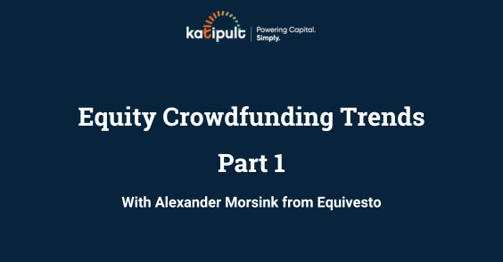 Convergence between equity crowdfunding and traditional finance - Pt 1