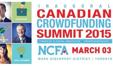 Business Leaders to Converge in Toronto for Crowdfunding Summit