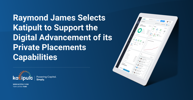 Raymond James Selects Katipult for Digitization of Private Placements