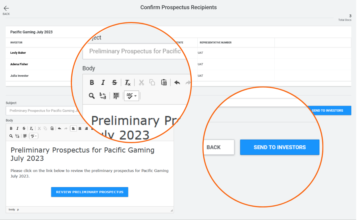 Distribute and Track Prospectus Offerings in Real Time